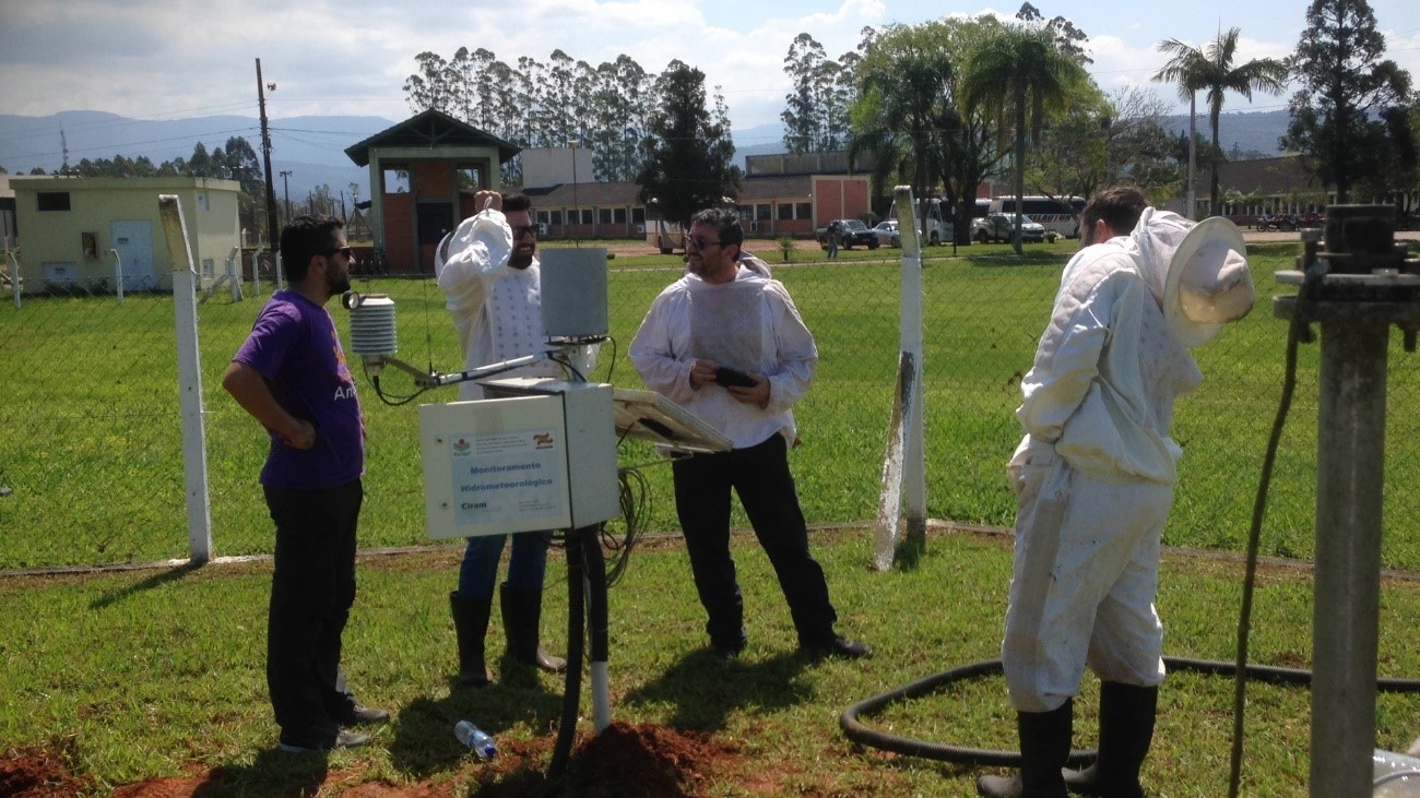 Leia mais sobre o artigo Epagri e IFC implantam colmeia com monitoramento digital em Santa Rosa do Sul