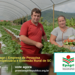 Epagri concorre ao Prêmio Espírito Público: participe da votação popular