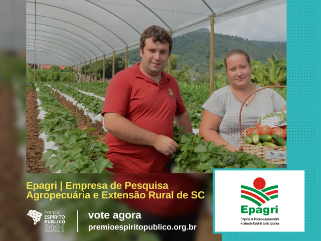 Read more about the article Epagri concorre ao Prêmio Espírito Público: participe da votação popular