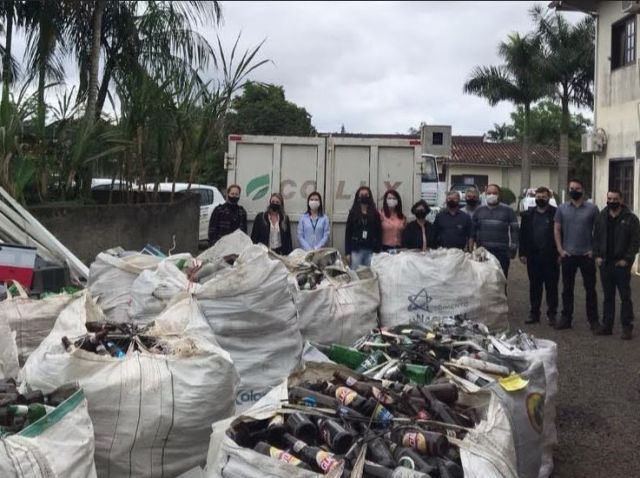 Leia mais sobre o artigo Campanha recolhe 6,5 toneladas de vidros e eletrônicos em Jacinto Machado