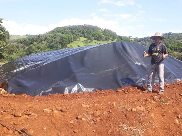 Leia mais sobre o artigo Estiagem em SC: com construção de cisterna, agricultor de Quilombo resolve em 20 dias preocupação de anos