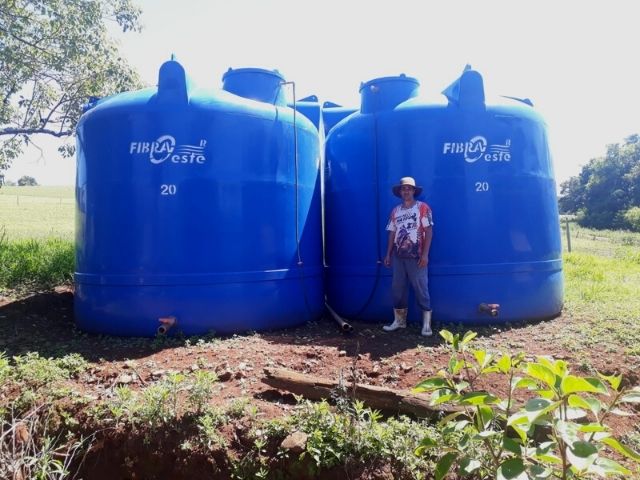 Read more about the article Estiagem em SC: família de Quilombo investe para reservar 40 mil litros de água