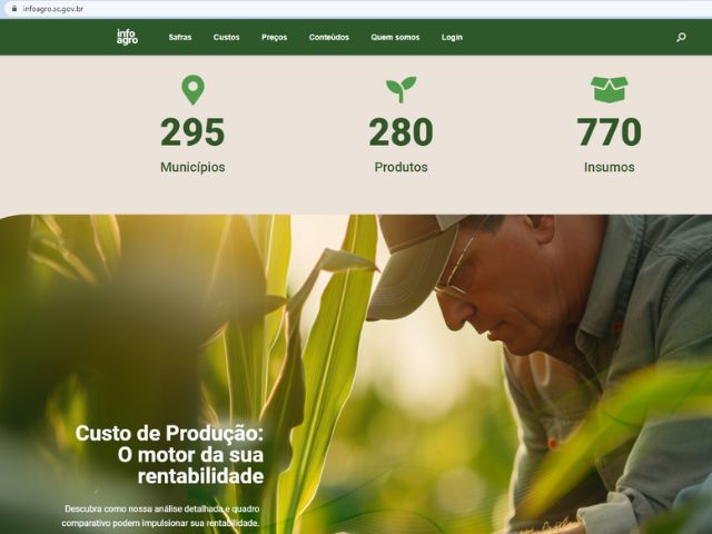 Leia mais sobre o artigo Novo Infoagro: Epagri inova na divulgação de informações sobre safras e preços agrícolas